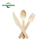 Disposable Cutlery Wooden Cutlery Set Spoon Fork Knife