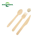 Disposable Cutlery Wooden Cutlery Set Spoon Fork Knife