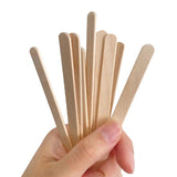 Wooden printed popsicle sticks ice cream sticks