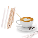 Biodegradable Wood Cocktail Tea Coffee Stirrer