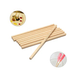 Round Wooden Ice Lolly ice cream stick