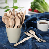 Disposable Cutlery Wooden Cutlery Set Spoon Fork Knife